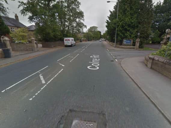 Three vehicles were involved in the crash on Colne Road. Photo: Google