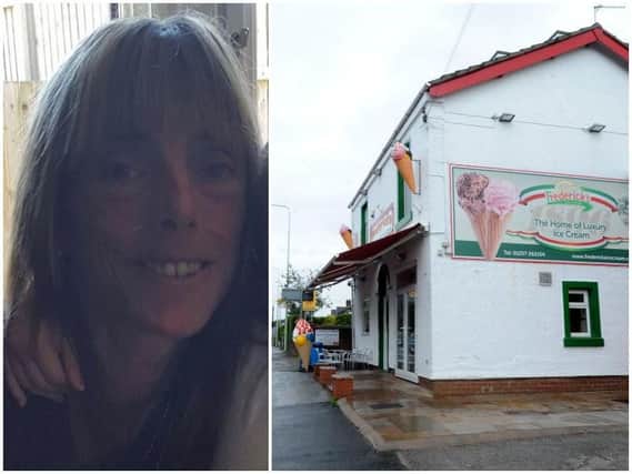Christine Clarke, pictured, was last seen on the A6 at Chorley, near to Frederick's Ice Cream.
