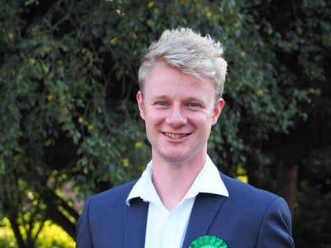 Green Party candidate James Melling (Image: Green Party)
