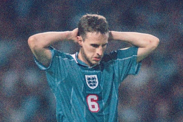 Euro 96 exit after Gareth Southgate's penalty shootout miss
