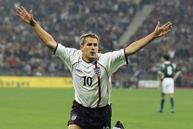 Michael Owen scored a hat-trick in Munich in 2001