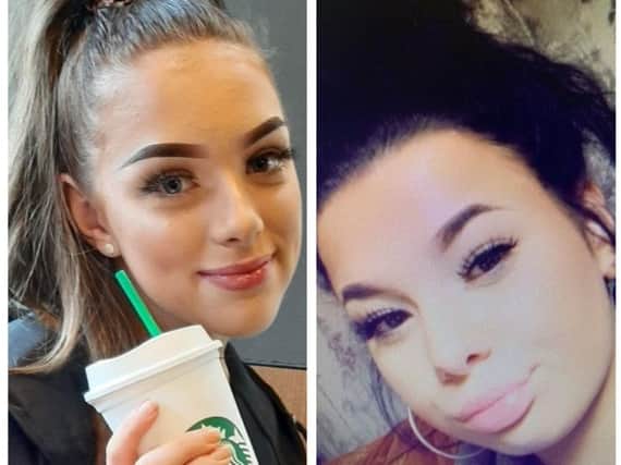 Ella Whittaker, 14 (left) and Faye Dallinger, 15, are believed to be together, say police. Pics: Lancashire Police