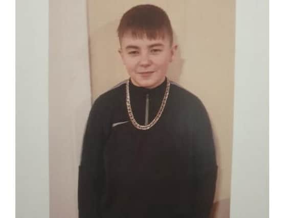 Harley Taylor, 13, was last seen in Chorley at around 3.30pm yesterday (November 13). Pic: Lancashire Police