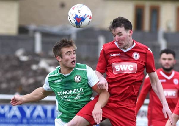Danny Wilkinson and his Longridge Town team-mates fought back to win at Northwich Victoria
