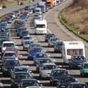 A scene from the M6 motorway.