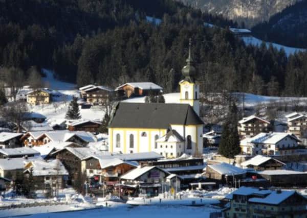 Resort: The town of Soll in Austria  Picture: Matt Minshull