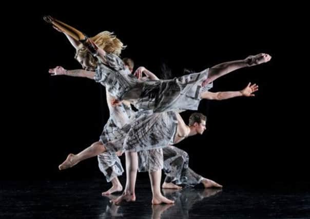 Candoco Dance Company, who performed at the London 2012 Paralympic Games, appear in Lancaster
