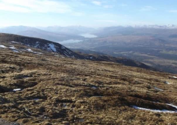 Views for the afternoon: Views from the top of Nevis Range