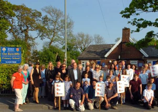 Closure: Parents and supporters have lost the fight to save Out Rawcliffe School