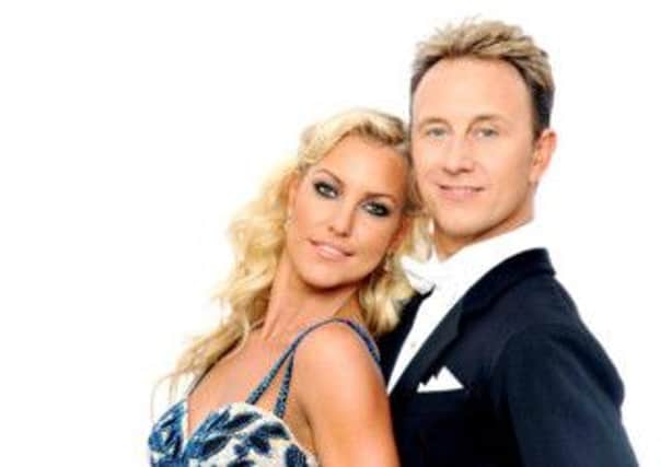 Strictly ballroom: Ian Waite and Natalie Lowe come to Blackpool Tower Ballroom on Saturday for An Evening With the Stars