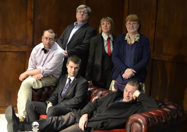 Nothing but a hound dog: The cast of Chorley Little Theatres production of The Hound of the Baskervilles