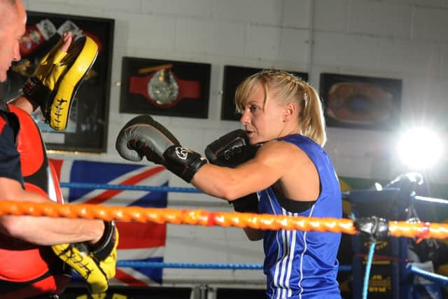 Boxer Lisa Whiteside who has won selection for Team GB's Elite Olympic squad