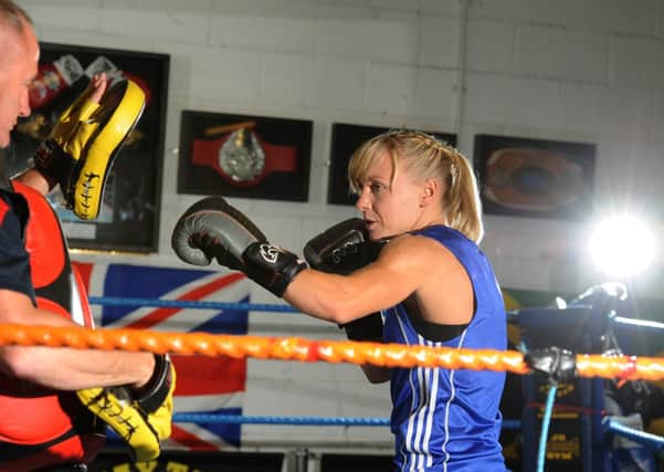 Boxer Lisa Whiteside who has won selection for Team GB's Elite Olympic squad