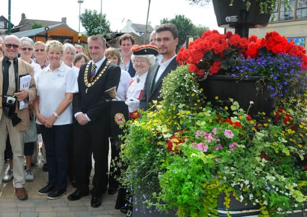 PROUD TOWN: Garstang movers and shakers unveil their Britain in Bloom entry