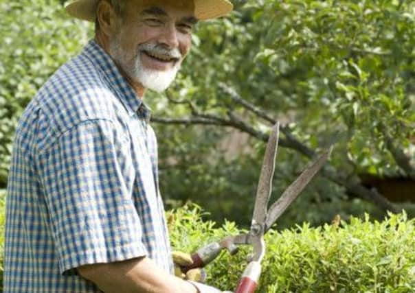 Gardening can be good for people's health