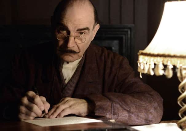 David Suchet as Hercule Poirot in Curtain: Poirot's Last Case