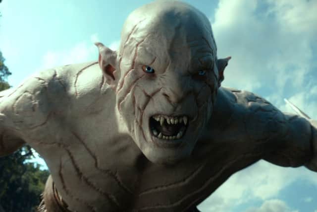 The Orc character Azog in The Hobbit: The Desolation of Smaug