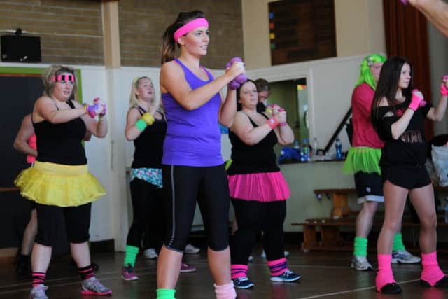 Charity Zumba event by D&T fitness at Lea Community Primary for the Katy Holmes Trust