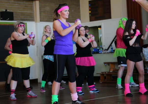 Charity Zumba event by D&T fitness at Lea Community Primary for the Katy Holmes Trust
