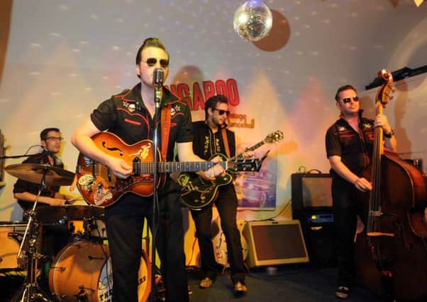 On the bill: Doug Perkins and The Spectaculars will be performing at the charity event