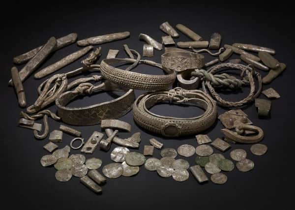 The Silverdale Hoard (copyright the Trustees of The British Museum)