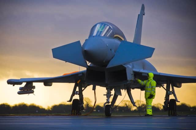 BAE's Eurofighter Typhoon - built and developed on the Fylde Coast