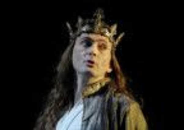 David Tennant in the RSC production of Richard II which will be screened in Lancaster later this month