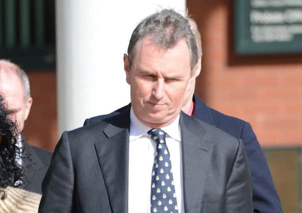 Ribble Valley MP Nigel Evans leaving Preston Crown Court