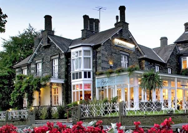 The WaterHead Hotel is on the edge of Lake Windermere in Ambleside