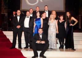 TRIUMPH: Some of the winners at last years BIBAs ceremony
