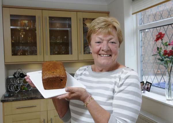 Delicious: Joan Gore with her malt loaf