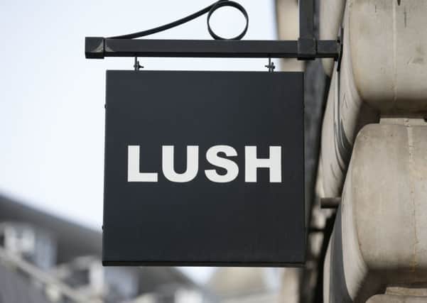 : Lush cosmetics shop as Lush has reclaimed its place as the UKs favourite high street shop while WHSmith has been voted the worst for its crowded stores with limited stock