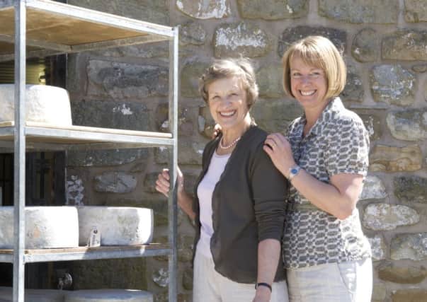 Traditional craft: Jean Butler and daughter Gill Hall at Butlers Farmhouse Cheeses