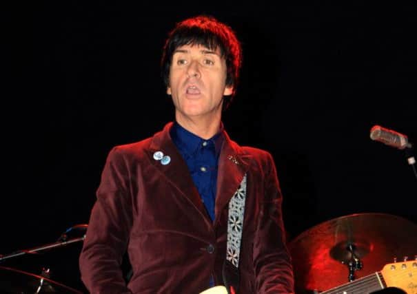 Johnny Marr, former guitarist for The Smiths
