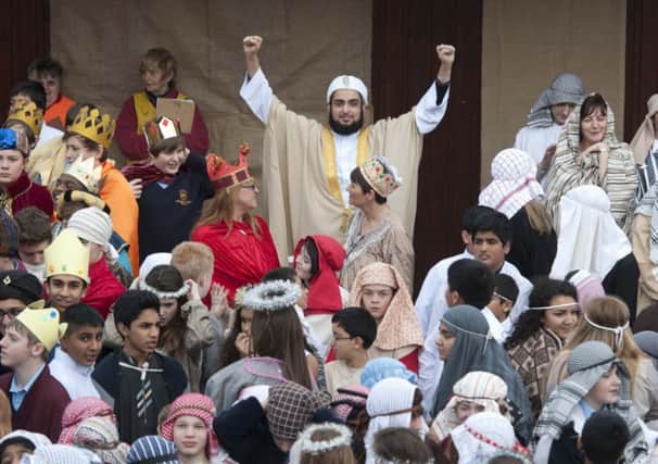 In May Archbishop Temple High School in Fulwood attempted to get into the Guinness Book of Records with the largest living nativity