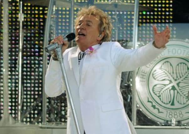 Rod Stewart concert at Blackpool FC's Bloomfield Road ground