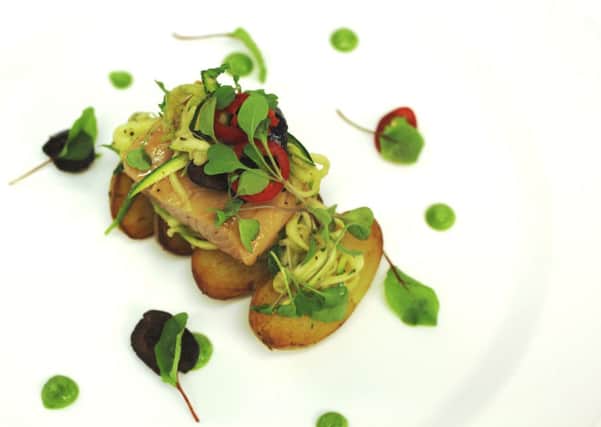 Hot smoked salmon