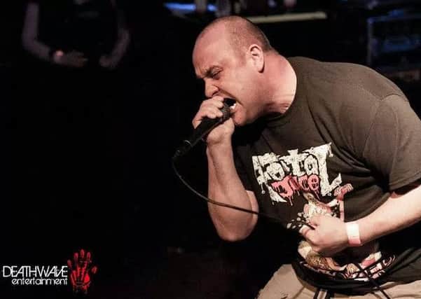 Nihilism Incarnate vocalist Craig Forshaw Pic courtesy of Deathwave Entertainment