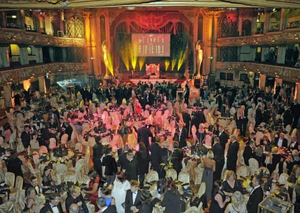 celebrations: The BIBAs award ceremony at Blackpool Tower ballroom