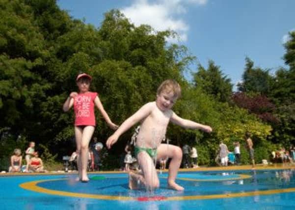 A splashing time was had by all at Happy Mount Park