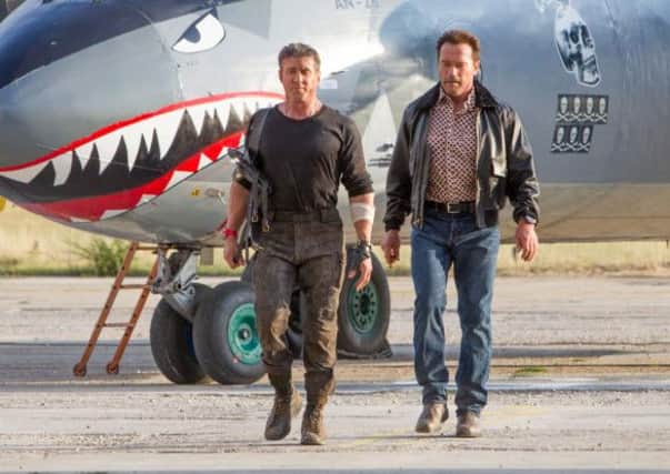 Expendables 3: Sylvester Stallone and Arnold Schwarzenegger