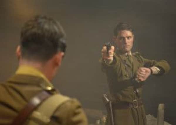 James Dutton and Tristan Brooke in Journeys End at the Octagon Theatre, Bolton, until October 4