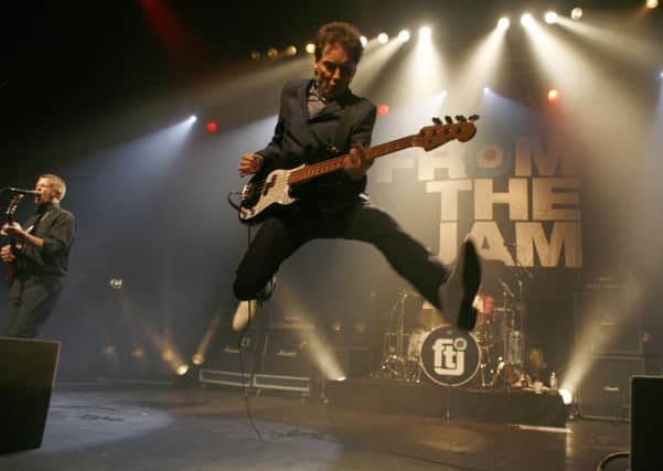 Bruce jumping, from the jam