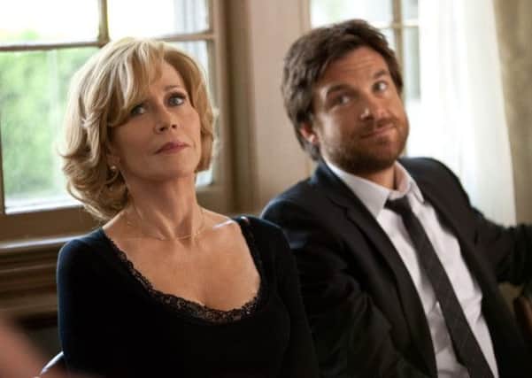 This Is Where I Leave You: (Left to right) Jane Fonda as Hilary Altman and Jason Bateman as Judd Altman