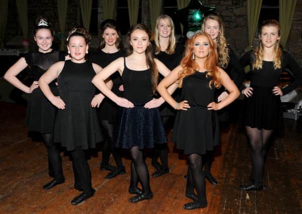 Great time: Pupils from the Whelan-Joyce School of Irish Dancing who took part in a fund raising night in St Walburges Church Hall to raise money for five of their colleagues. (Pictures: DAVID HURST)