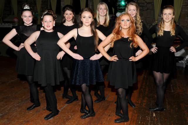 Great time: Pupils from the Whelan-Joyce School of Irish Dancing who took part in a fund raising night in St Walburges Church Hall to raise money for five of their colleagues. (Pictures: DAVID HURST)