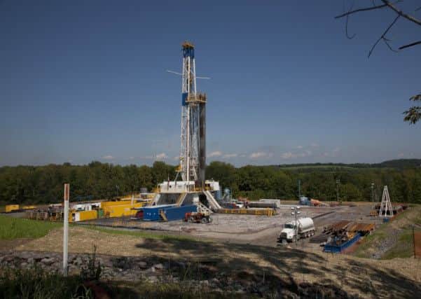 Energy: Fracking rigs are a common sight in the USA