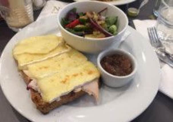 Festive sandwich at No15 cafe house, Penwortham