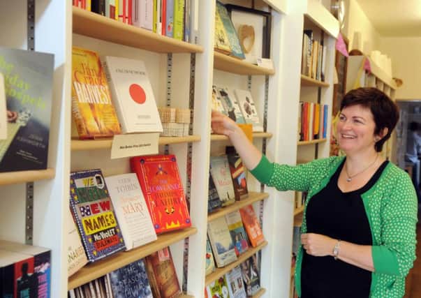 Diane Gunning the owner of Ebb and Flo Bookshop, Chorley