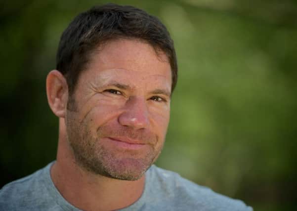 Steve Backshall in a rare quiet moment away from the adventure trail